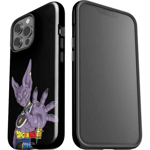 Dragon Ball Super Beerus Portrait iPhone 15 Pro Max Impact Case